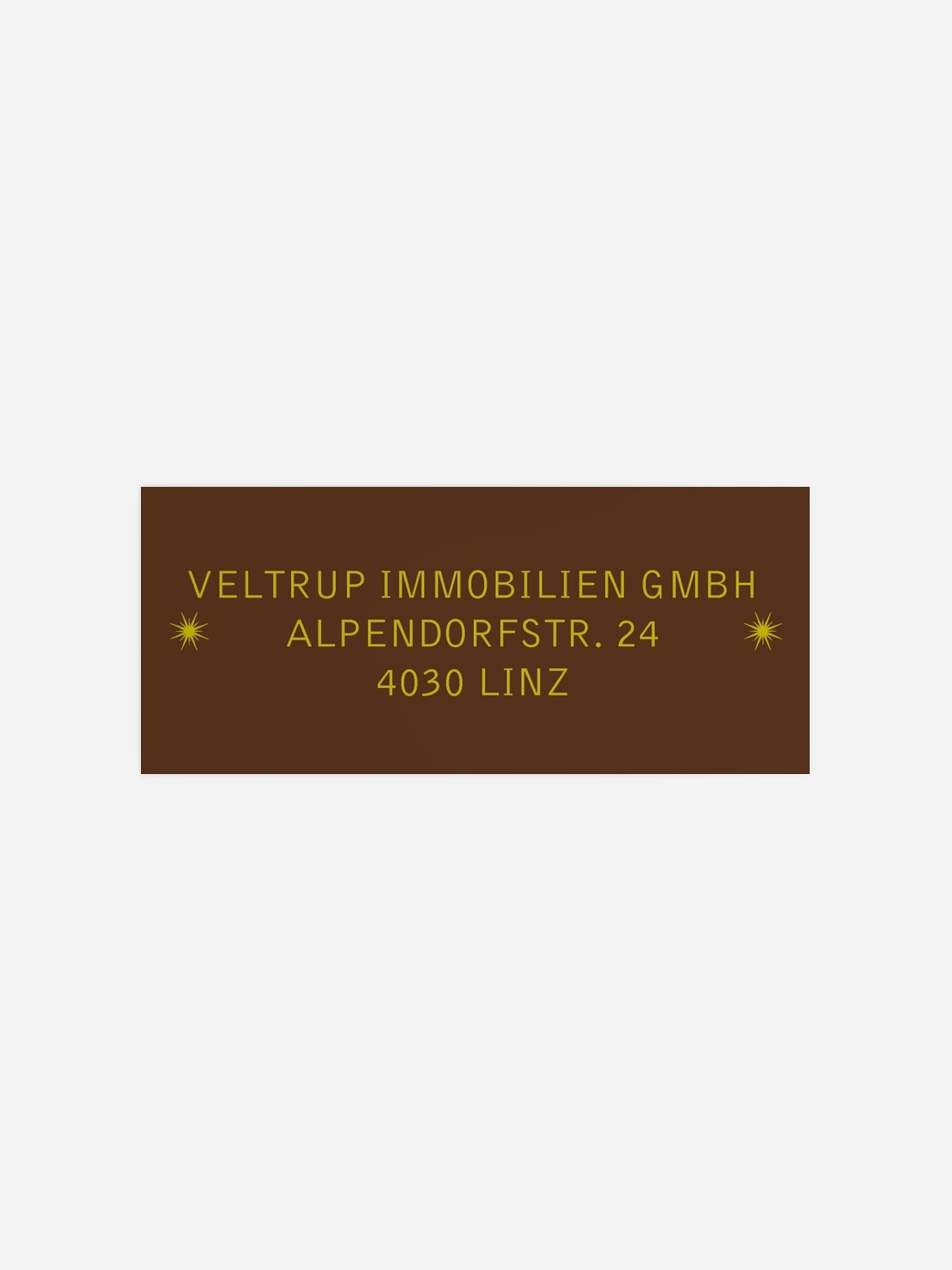 Absenderaufkleber geschäftl. Weihnachten Schwungvoll