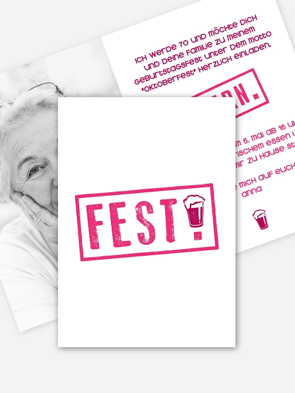 Fest feiern