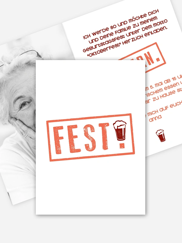 Fest feiern