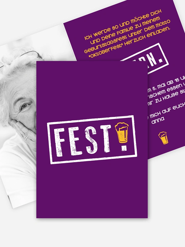 Fest feiern