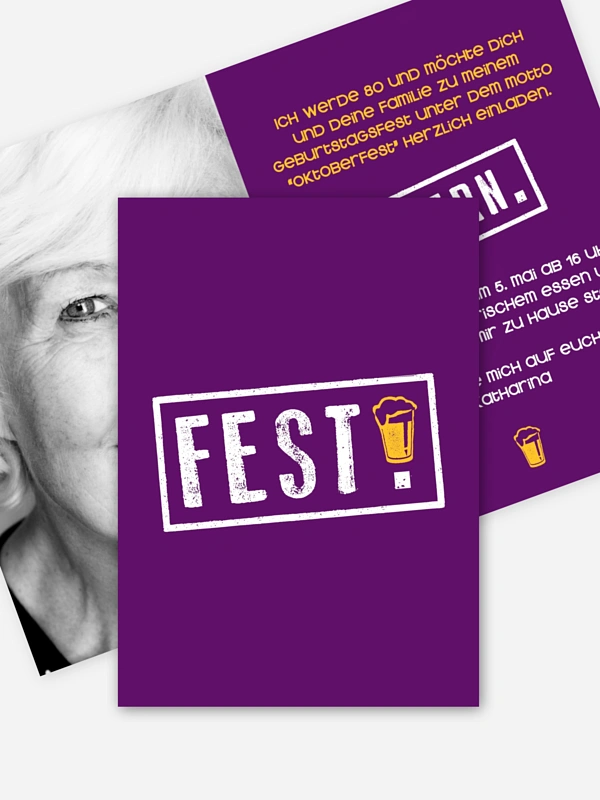Fest feiern