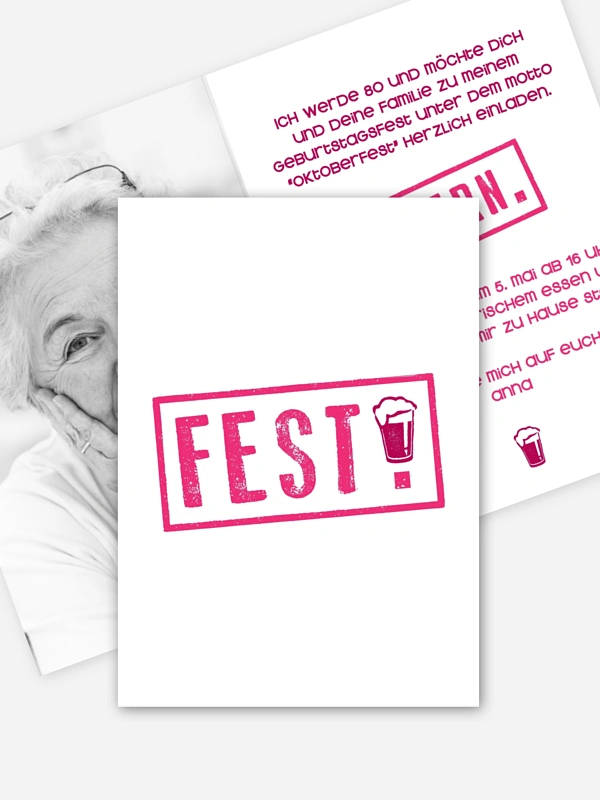 Fest feiern