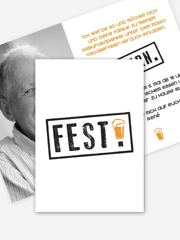 Fest feiern