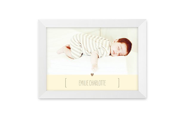 Wandbild Geburt New Baby