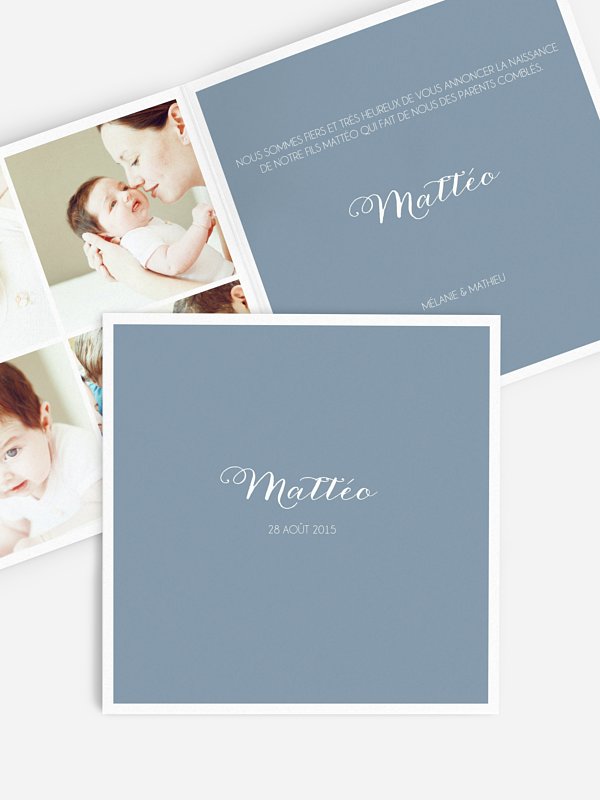 Faire-part naissance Lovely