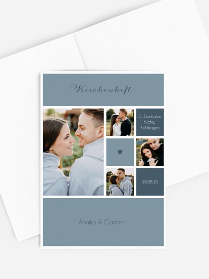 Kirchenheft Hochzeit Mit Herz