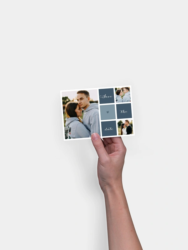 Save-the-Date Karte Mit Herz
