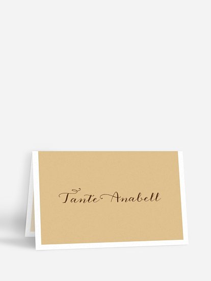 Tischkarte Hochzeit Mit Herz