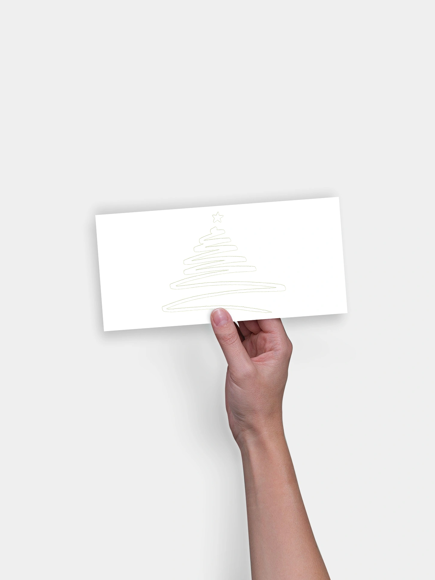 Geschäftliche Weihnachtskarte Christmas Art