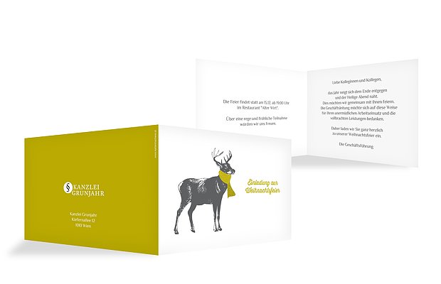 Weihnachtsfeier Warm Wishes