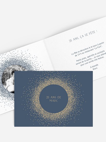 invitation anniversaire Magique