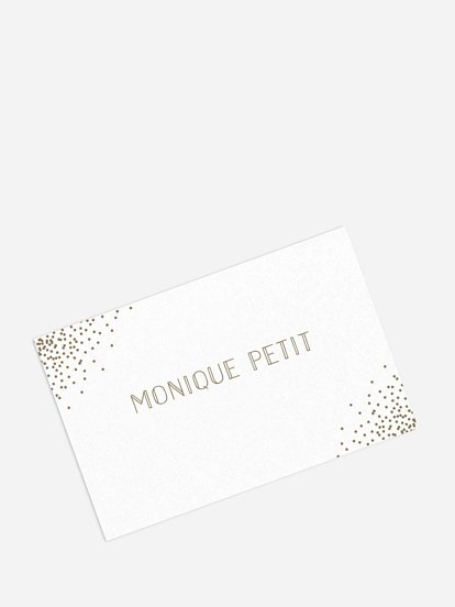marque-place anniversaire Scintillant