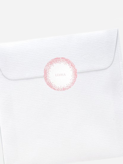 Stickers naissance Scintillant