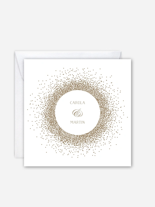 Hochzeitseinladung Glanzvoll