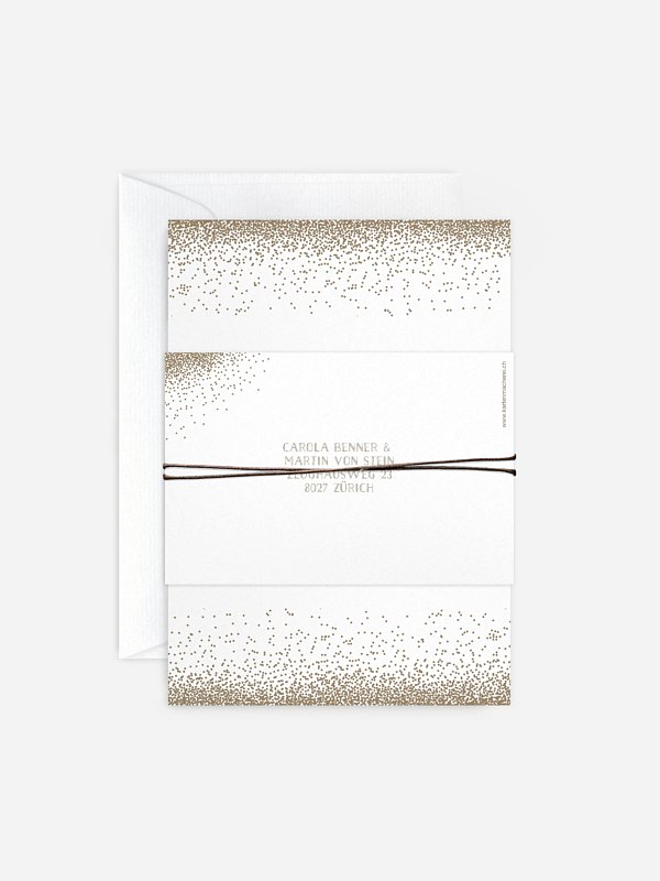 Hochzeitseinladung Glanzvoll