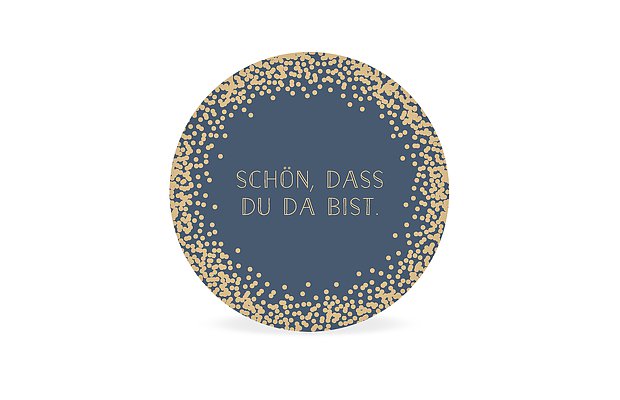 Geschenkaufkleber Hochzeit Glanzvoll