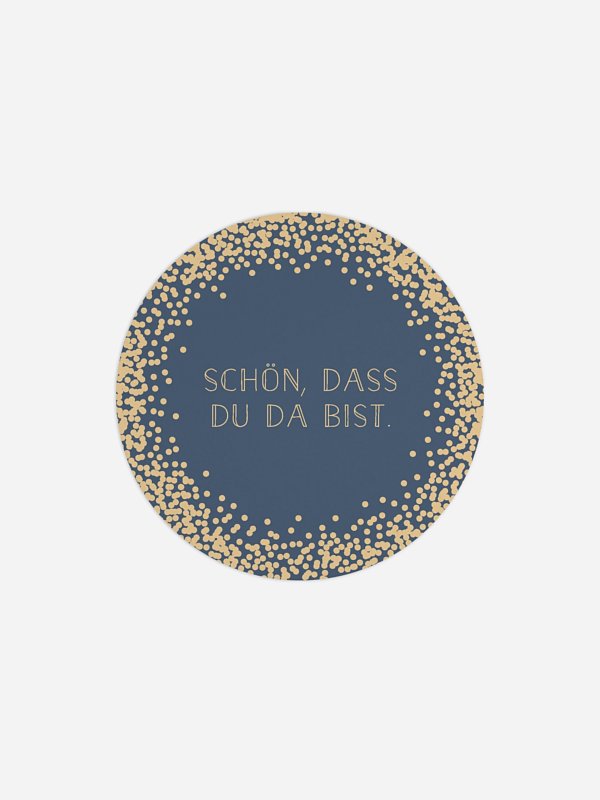 Geschenkaufkleber Hochzeit Glanzvoll