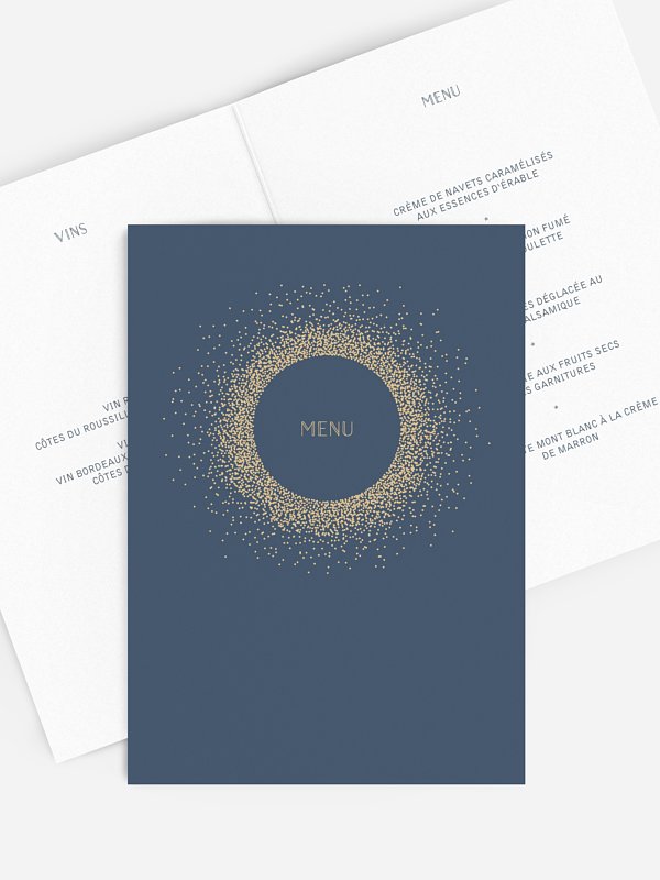 Menu mariage Scintillant