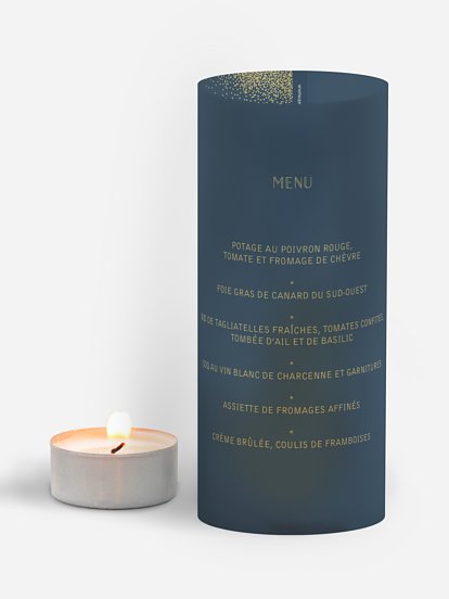 Menu mariage Scintillant