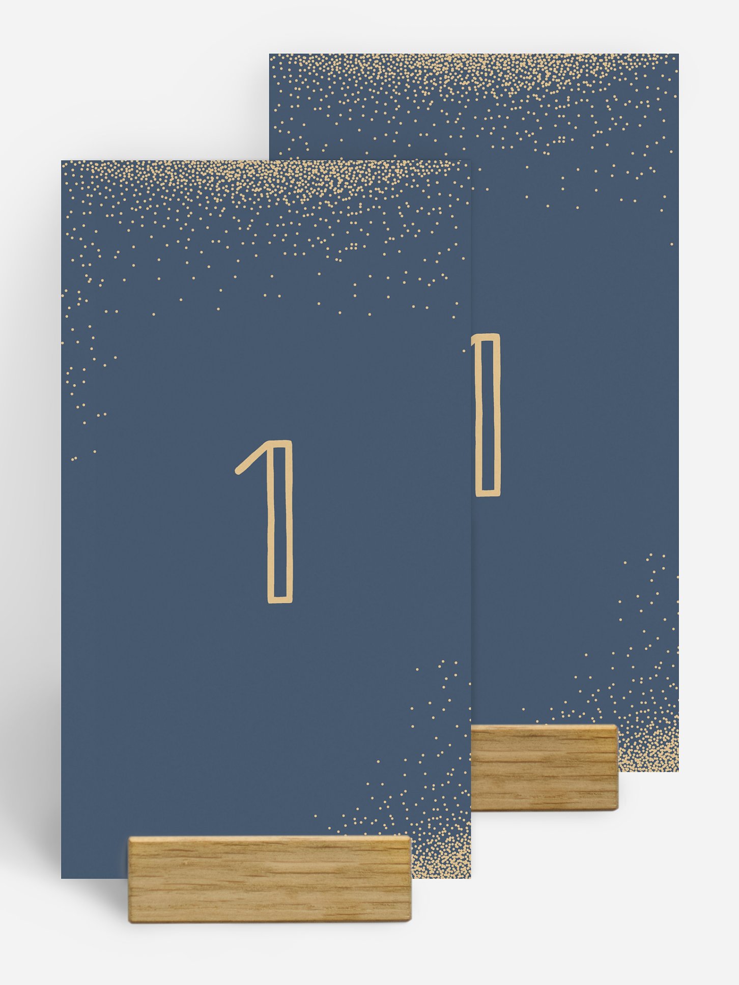Numéro de table mariage Scintillant