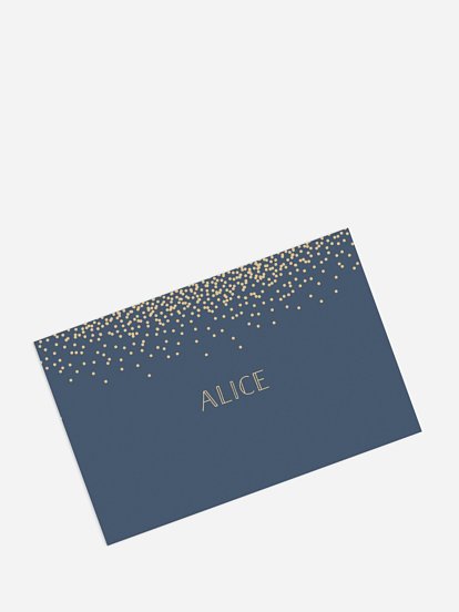 Marque-place mariage Scintillant