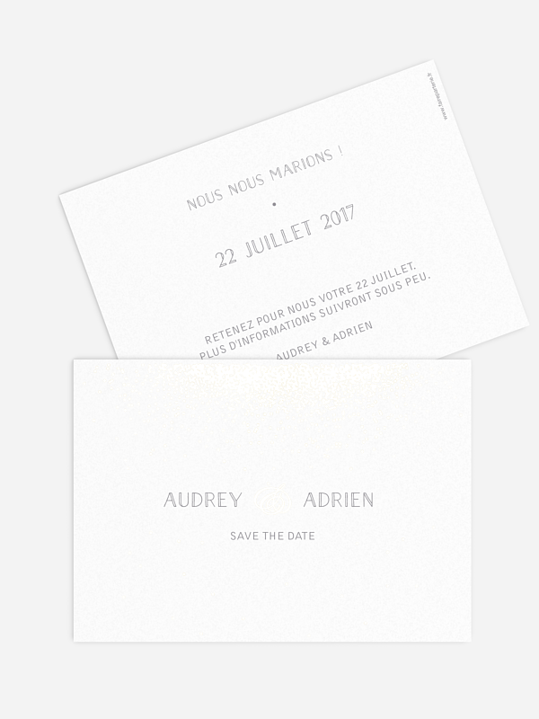 Save the date Scintillant Premium