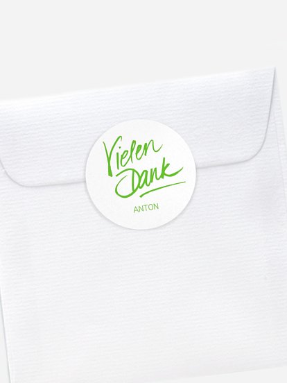 Aufkleber Kommunion Konfirmation Psalm