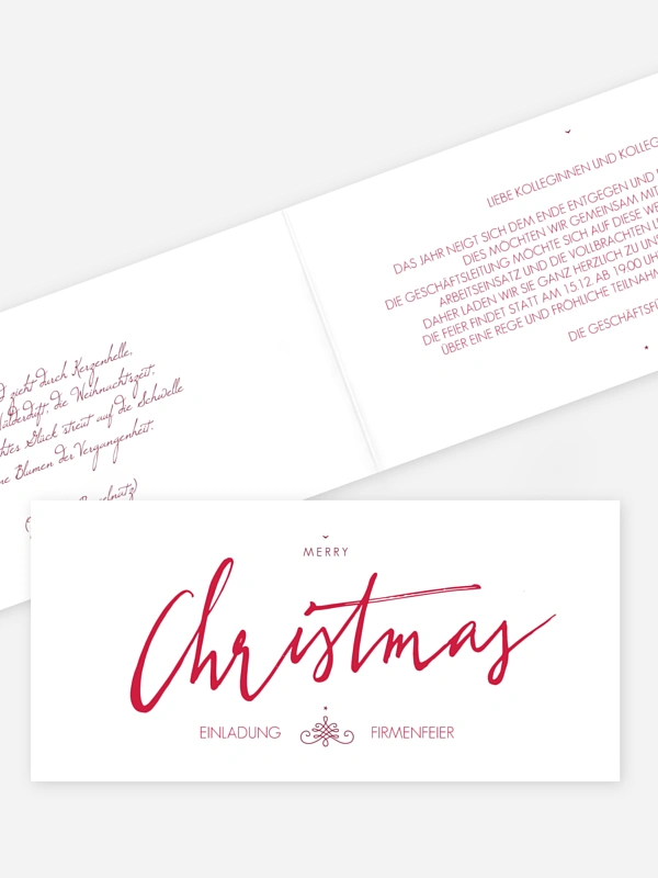 Christmas Calligraphy