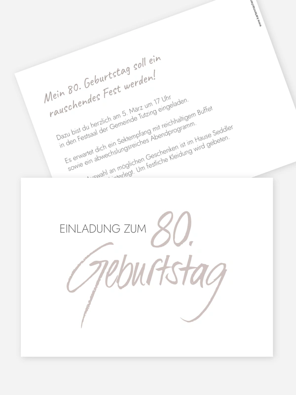 Handgeschrieben