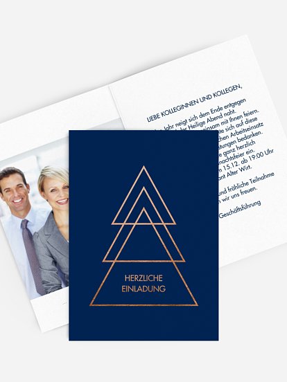 Weihnachtsfeier Geometric Tree