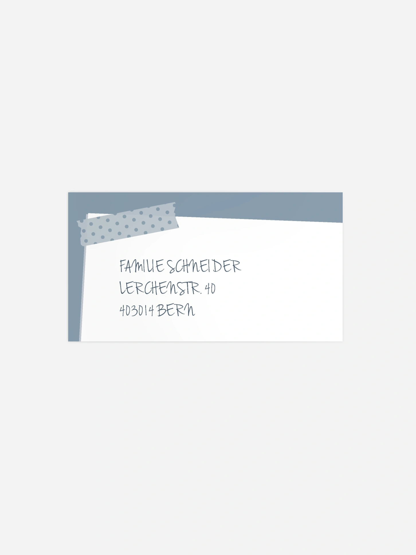 Empfängeraufkleber Geburt Schöne Momente
