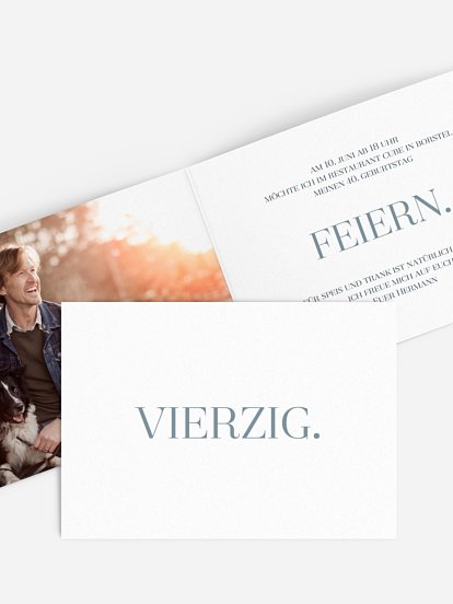 Einladung 40. Geburtstag Noch Fragen