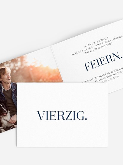 Einladung 40. Geburtstag Noch Fragen