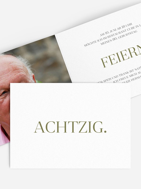 Einladung 80. Geburtstag Noch Fragen