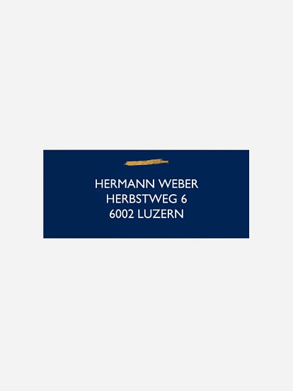 Absenderaufkleber Geburtstag Jetzt geht's rund