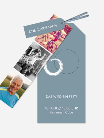 Einladung 60. Geburtstag Jetzt geht's rund
