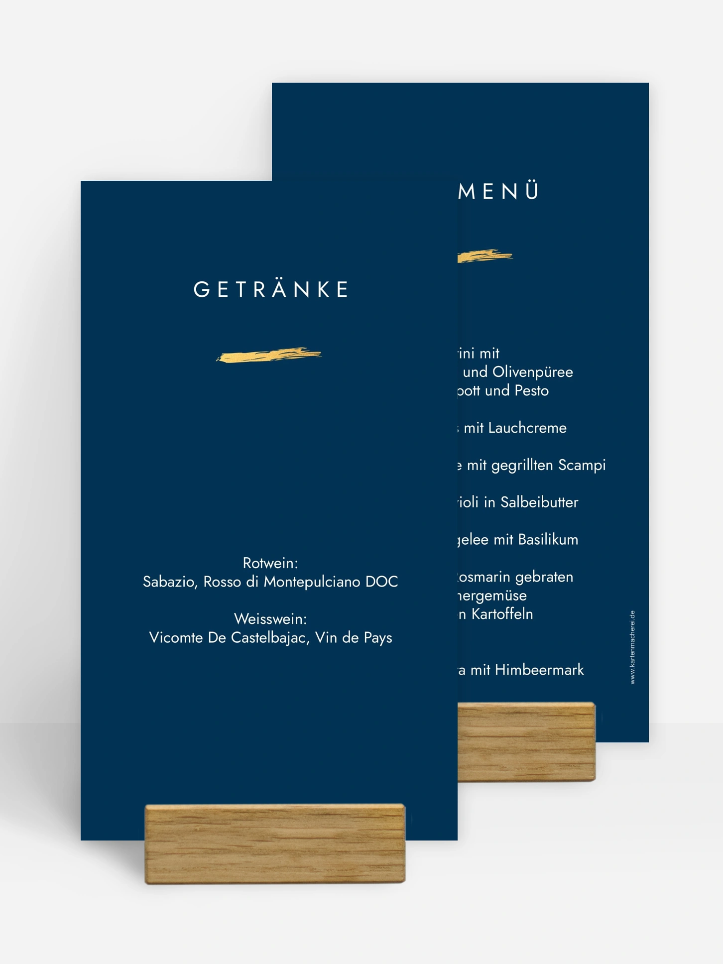 Menükarte Geburtstag Jetzt geht's rund