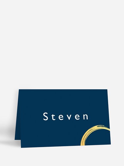 Tischkarte Geburtstag Jetzt geht\s rund