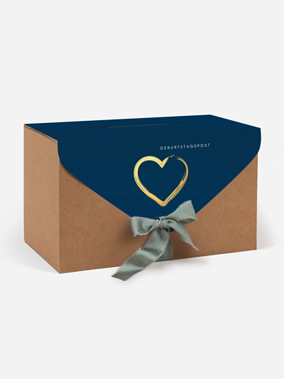 Kartenbox Geburtstag Jetzt geht's rund