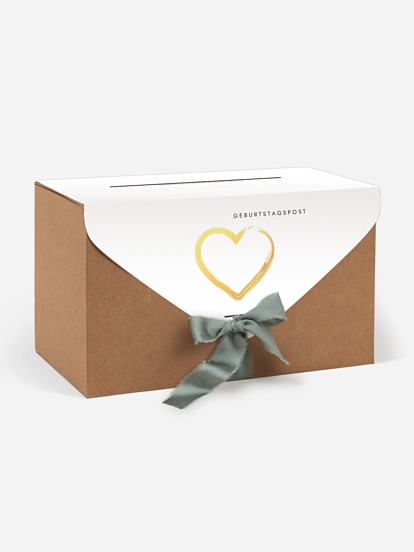 Kartenbox Geburtstag Jetzt geht's rund