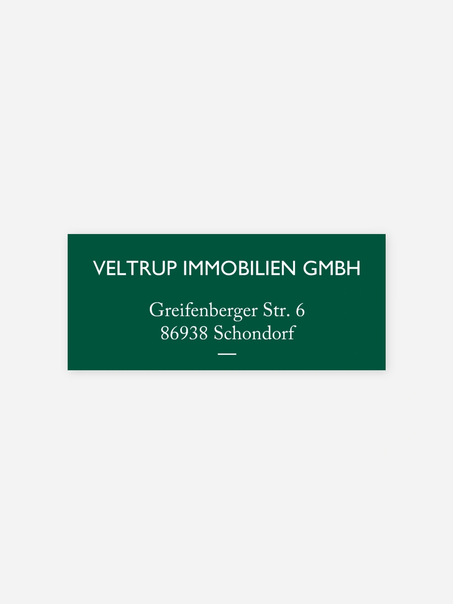 Absenderaufkleber geschäftl. Weihnachten Pieceful Christmas