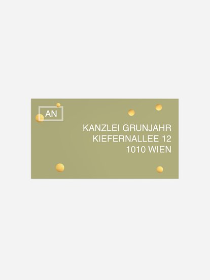 Empfängeraufkleber geschäftl. Weihnachten X-Mas Deer