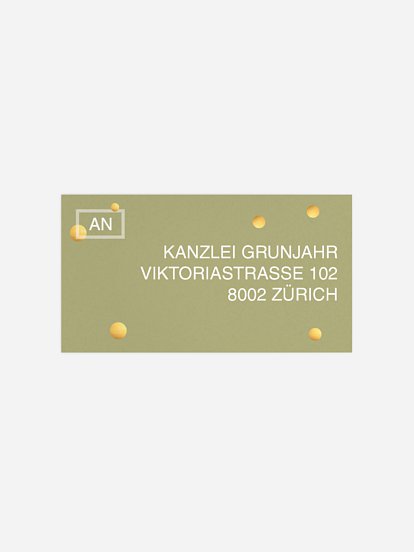 Empfängeraufkleber geschäftl. Weihnachten X-Mas Deer