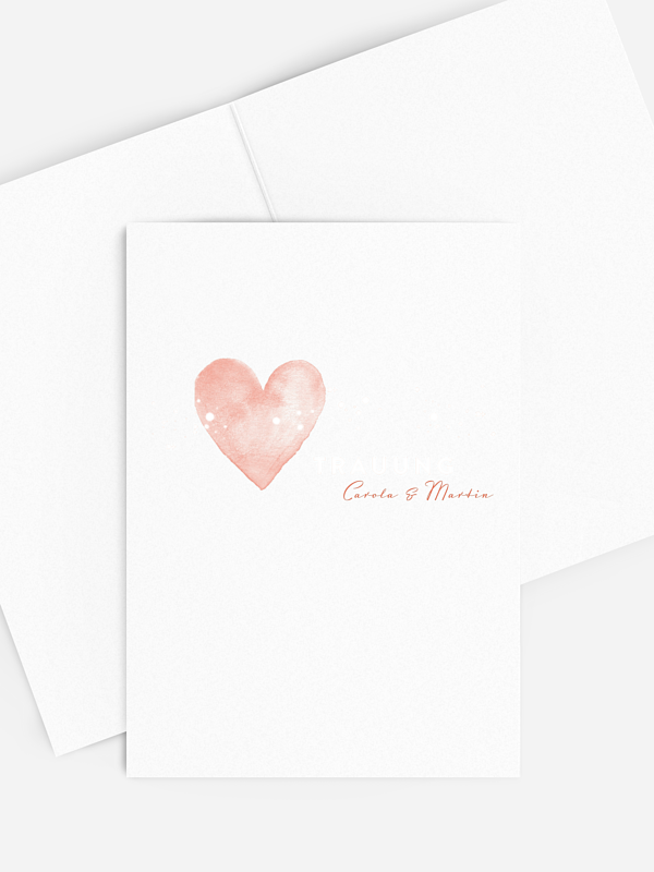 Kirchenheft Hochzeit Herzensmoment Premium