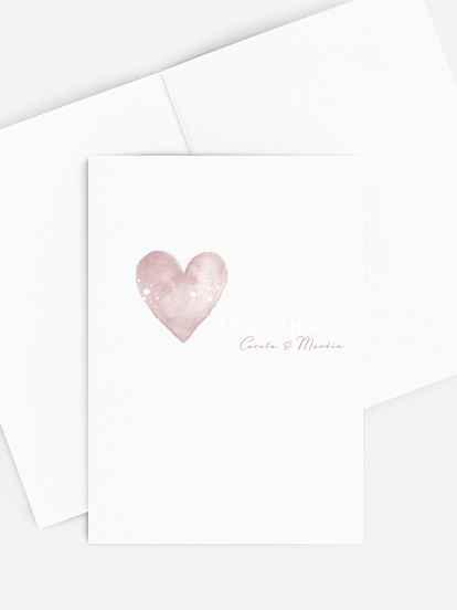 Kirchenheft Hochzeit Herzensmoment Premium