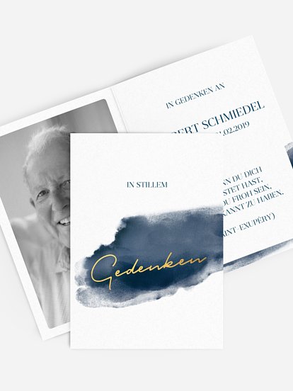 Sterbebild Stille Reise