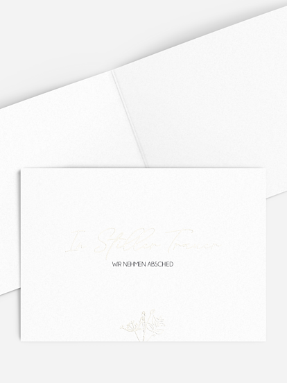 Grußkarte Gentle Flowers