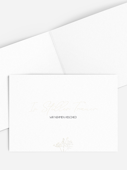 Grußkarte Gentle Flowers