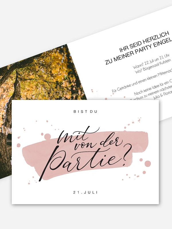 Mit von der Partie