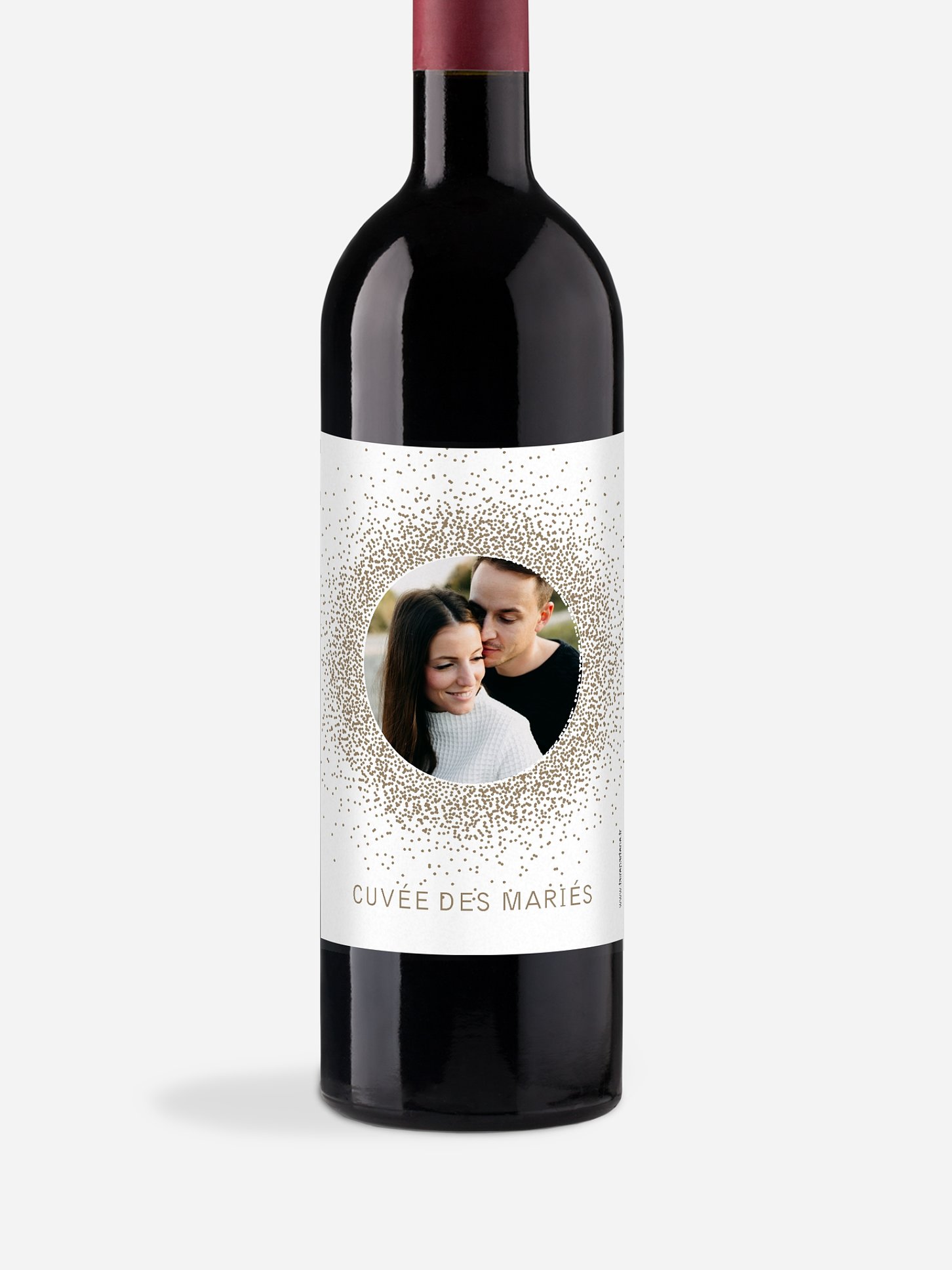 Étiquette bouteille Scintillant